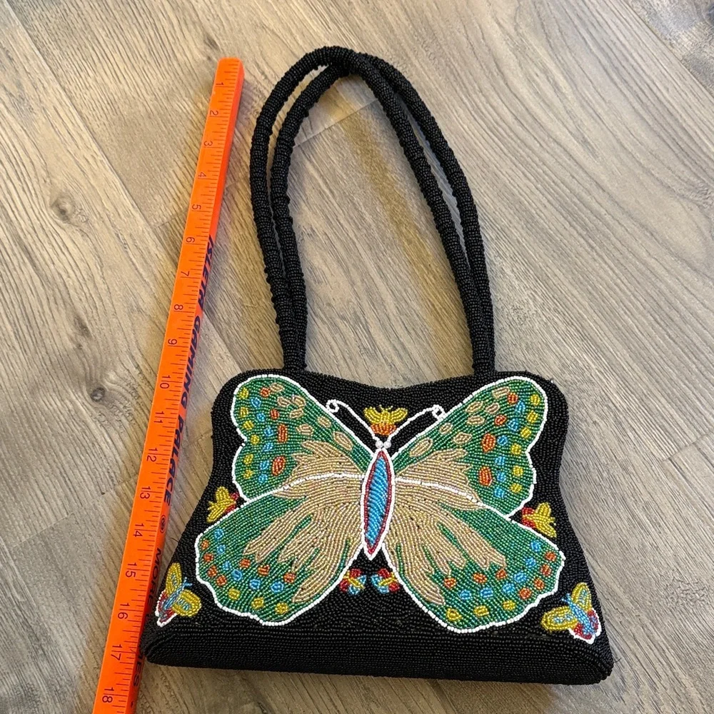 Y2K Beaded Butterfly Handbag - Picture 12 of 15